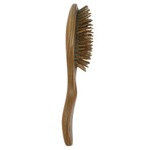 2X Sandalwood Hair Brush Wooden Natural Handmade Detangling Massage Hair Comb with Gift Box