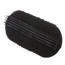 4 Stueck Schwamm Haar Clip Hochsteckfrisur Deckelhaar - Schwarz