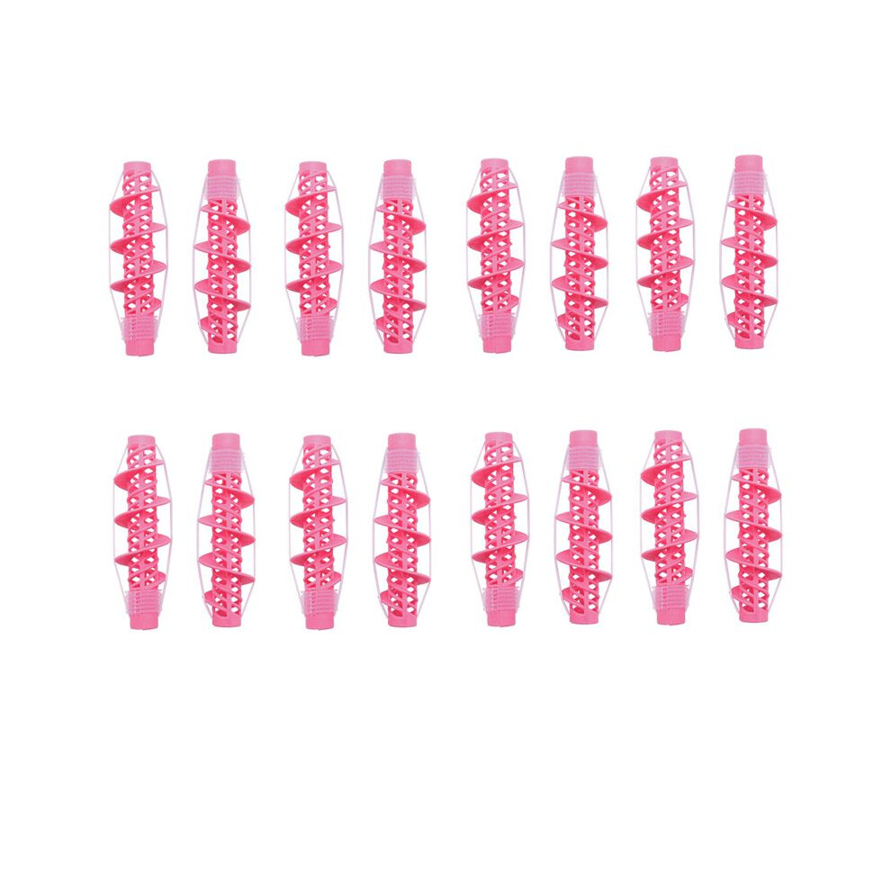 16Pcs Hair Styling Tools Hair Care Natural  Wave Curls Rollers Curlers Curling Styling Tool