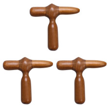 3 Stück Akupunktur Akupunktur Punkt Stick Kreuz Hammer Holz Hand Fuß Bein Massage Gerät Gesundheit Schönheit Werkzeuge