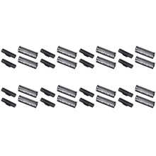 8Set Clipper Blade for Kemei -1102 Clipper Electric Shaver Parts Net Silver