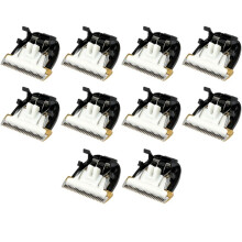 10X Professionele Huisdierenschaar Elektrische Tondeuse Trimmer Hondensnijmachine Keramisch Titaniummes voor RFCD-9100 9600