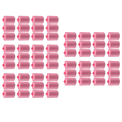 60Pcs Dark  Hair Styling Soft Foam Sponge Rollers Curlers Hairdressing Tool 1