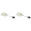 2X Backrest Lift Adjustable Car Lumbar Support Backrest Headrest Rotating Car  Mechanical Lumbar Support 1