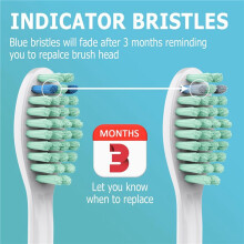 12PCS Replacement Toothbrush Heads for Philip Sonicare HX7001/HX7002/HX7351/HX5100/HX7022
