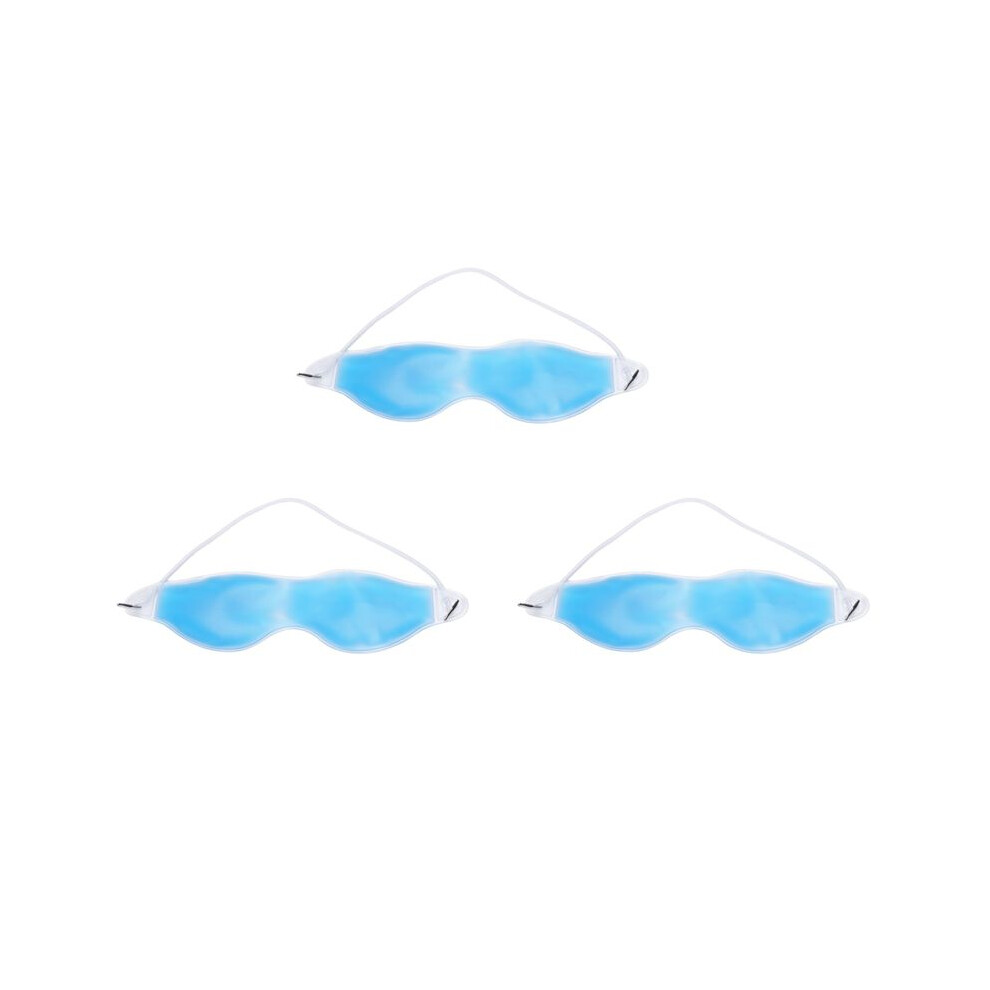 Semoic 3X Soothing Eye Mask Relaxing Headache Relief Ice Cold Cooling Gel Tired Eyes Pad