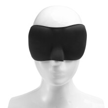 2X Sleep Eye Mask Sleeping Eye Blindfold Black Travel Sleep Aid Rest