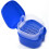 5X Dark  Denture Case, Denture Cup with Strainer, Denture Bath Box False Teeth Box with Basket Net Container Holder 1