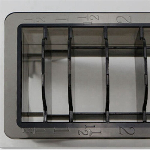 4X for  Base Storage Box for Hair Clipper Trimmer Limit Comb Guide Comb Barber Tool Guide Combs