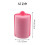 60Pcs Dark  Hair Styling Soft Foam Sponge Rollers Curlers Hairdressing Tool 5