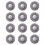 12PCS Universal Silver FR6 Model Shaving  Cutter Shaver Heads Shaving  Replacement Blade 1