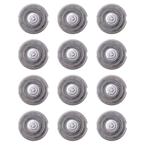 12PCS Universal Silver FR6 Model Shaving  Cutter Shaver Heads Shaving  Replacement Blade