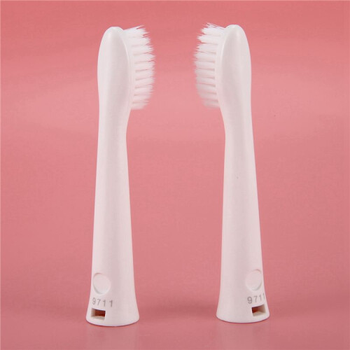 Replacement Brush Heads for  EW0972 Toothbrush, White, 6 Count