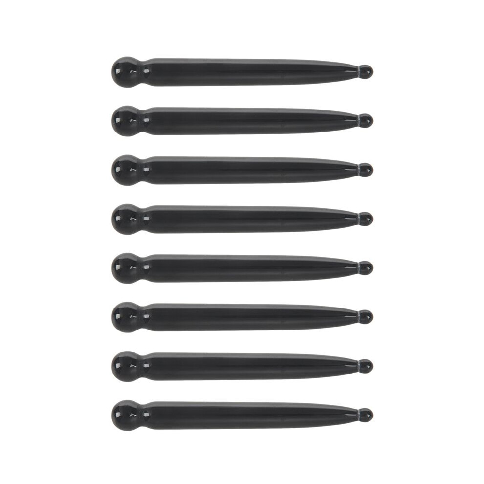 8X Traditional Relax Thai Foot Massage Reflexology Stick Tool Black