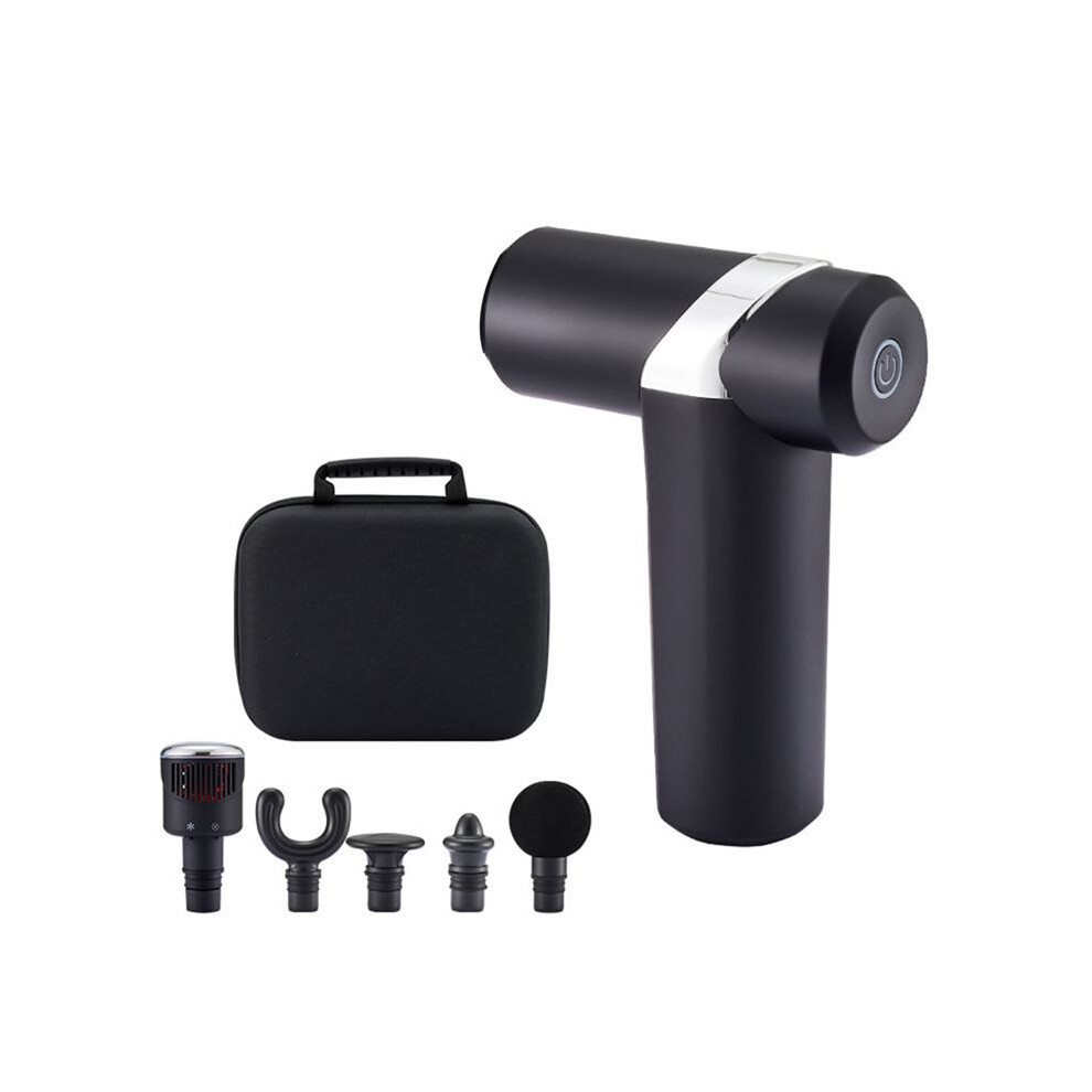 Handheld Muscle Massager with Carrying Case Hot Cold Compress Body Massager Deep Relief Muscle Relaxation Stimulator