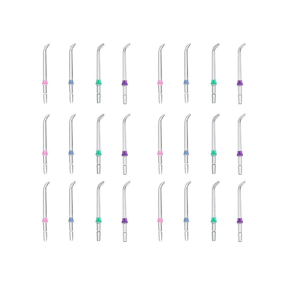 Flosser Nozzle Oral Hygiene Accessories for  WP-100 WP-450 WP-250 Nicefeel Flycat FC168 Waterpulse V300 , 24PCS