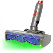 Cleaner Bristle Roller Brush Compatible with V7 V8 V10 V11 V15 Cordless Vacuum Attachment with Dust LED Lights
