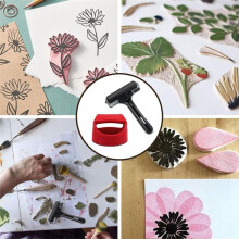 Block Printing Baren and Rubber Roller Roller Tools for Hand, Printing, Ink and Stamping