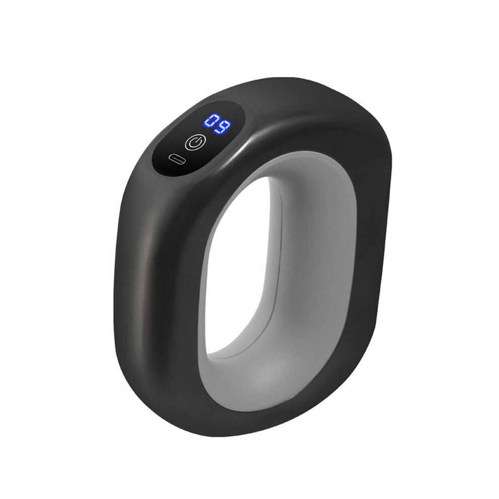 Tauoh Black Portable Ring Massager Bundle Vibration Mode Electric Sports Massager Muscle Massage
