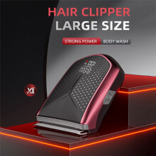 Electric Haircut USB Charging Screen Display Waterproof Design Electric Shaver for Wet/Dry Use