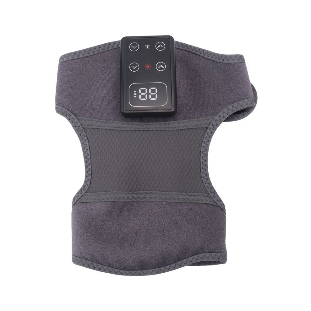 Tlily Cordless Knee Hea Massager 3 Levels Of Vibration Massage For Knee Pain 3Dknee-Shaped Design With Intelligent Timing