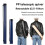 Composite Recurve Bow PP Telescopic  Outdoor Archery  Storage Equipment. Dark 4