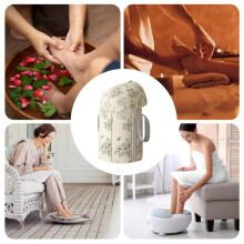 Portable Foldable Foot Bath Basin with Handles Knee Cover Perfect for Soaking Feet Traveling Camping and Outdoor