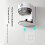Automatic Toothpaste Squeezer - Hands-Free, Wall-Mounted, Removable, Punch-Free for Easy Bathroom Organization 5