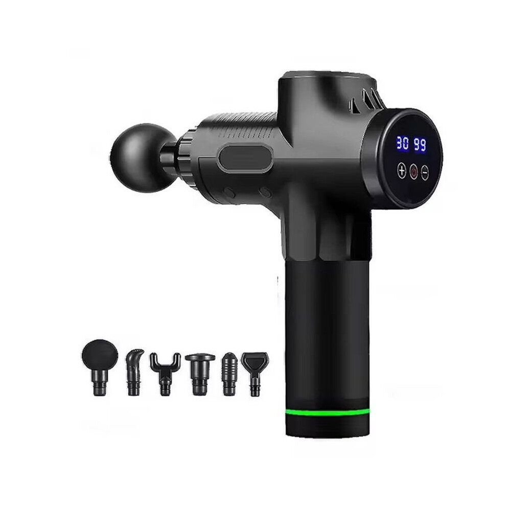 Deep Muscle Massage Gun Electric Percussion Pistol Massager for Body Neck Back Leg Fitness Tool