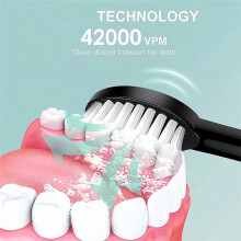 Electric Toothbrush Electric Toothbrush Rechargeable Universal Soft Brush Home Portable Electric Toothbrush Set C
