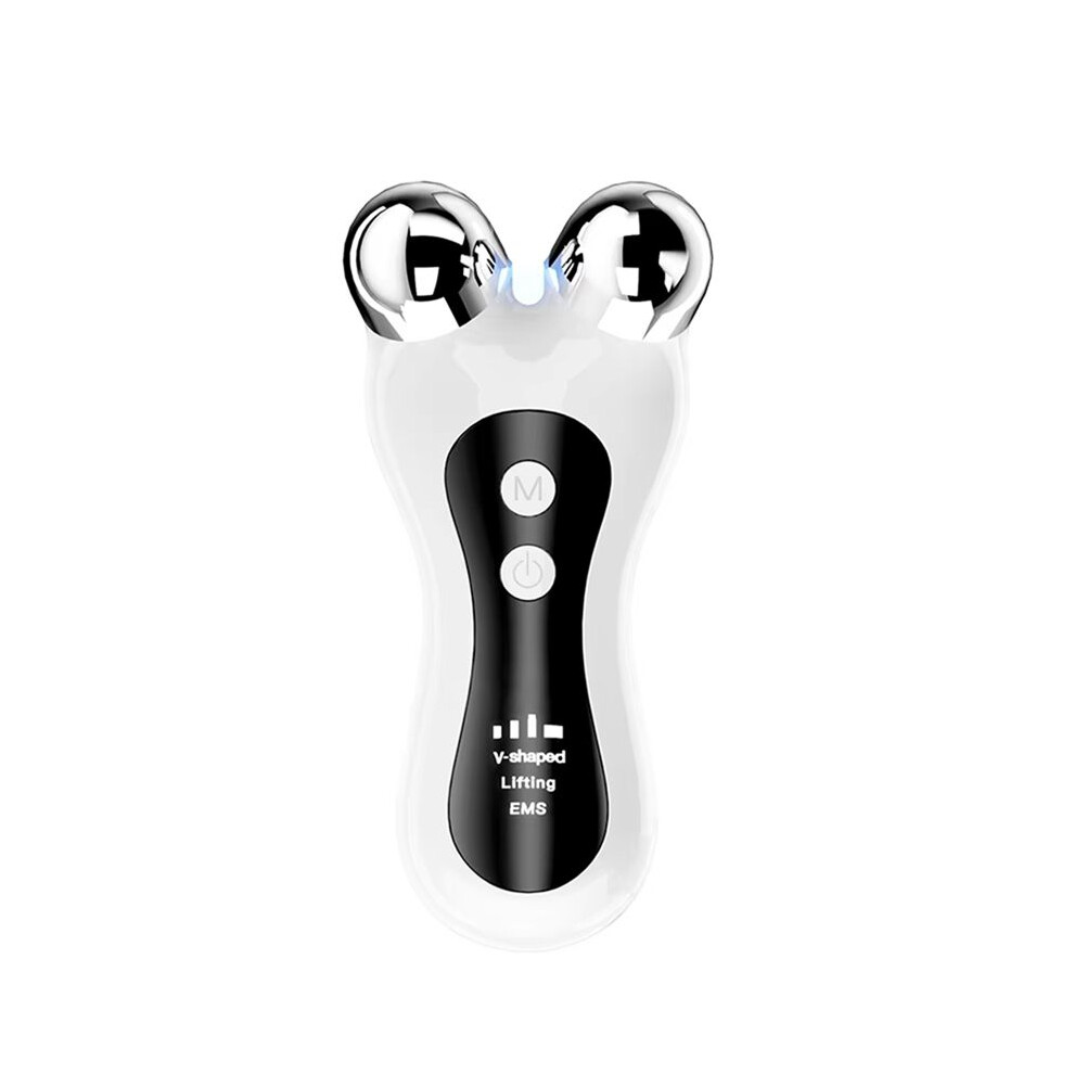 Melitt Light Electric V-Face Lift Roller Massager Ems Microcurrent Sonic Vibration Facial Lifting Skin Tighten Massage Beauty