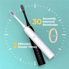 Electric Toothbrush Electric Toothbrush Rechargeable Universal Soft Brush Home Portable Electric Toothbrush Set C