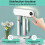 Toothbrush Sterilizer Hot Air Drying Timed Sterilization Toothbrush Sterilizer Box Punch-Free Clock Display 3