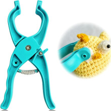 Sicherheitsaugen-Werkzeug für Amigurumi, Sicherheitsaugen-Häkelwerkzeuge für Amgurumi-Häkeln, Gefüllt, 5-30 mm Augen, Zubehör, Werkzeug C