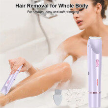 USB Charging Epilator Bikini Armpit Arm Electric Hair Removal Portable Women Hair Trimmer