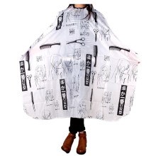 Adult Salon Barber Gown Cape Friseur Friseur Haare Schneiden Tuch Schwarz