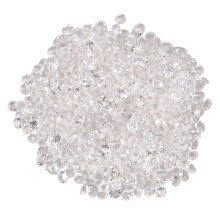 1440 Stuks Micro-Type Diamond DIY Nagels Steentjes Kristal Platte Achterkant Niet-Hotfix Steentjes Lijm Nodig Nagelkunst Decoratie Cosmetica, Wit