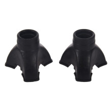 2x Wandelstok-Uiteinde-Statief CANE TIP Zelfstaande Rubberen Anti-Slip Onderkant