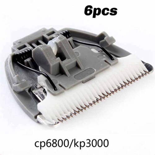 6 Pcs Hair Clipper Replacement Blade for Codos CP-6800 KP-3000 CP-5500 1
