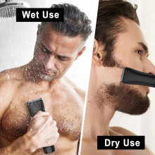 Body Epilator for Men Electric Body Shaver Bikini Trimmer Rechargeable Hair Removal for Sensitive Area Body Hair Trimmer
