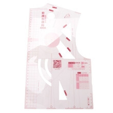 1:1 Fashion Cloth Design Ruler Crop Mold School Student Teaching Apparel Drawing Template Garment Prototype Ruler