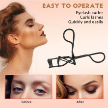 Cosmetic Tool Black Handgrip Curling Lashes Eyelash Curler