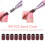 100 PCS Nail Drill Sanding Band Machine Replacement Bits Pedicure (80 ) 5