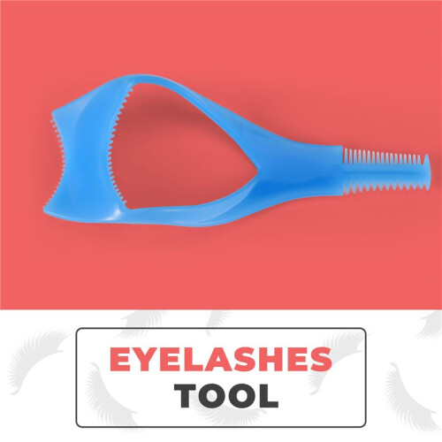 3in1 Mascara Applicator Guide Makeup comb eyelashes tool. 2