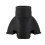 1X Walking Stick End Tripod CANE TIP Self Standing Rubber NON-SLIP End Bottom 2