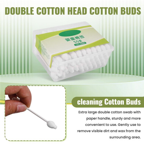 Baby Safety Cotton Buds BoîTe D'Env. 55Pcs 2
