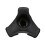 1X Walking Stick End Tripod CANE TIP Self Standing Rubber NON-SLIP End Bottom 8