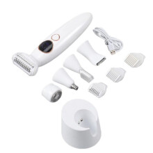 Professional Body Hair Trimmer 5in1 Waterproof Hair Clipper Armpit Hair Shaver Rechargeable Cordless Haircut Set