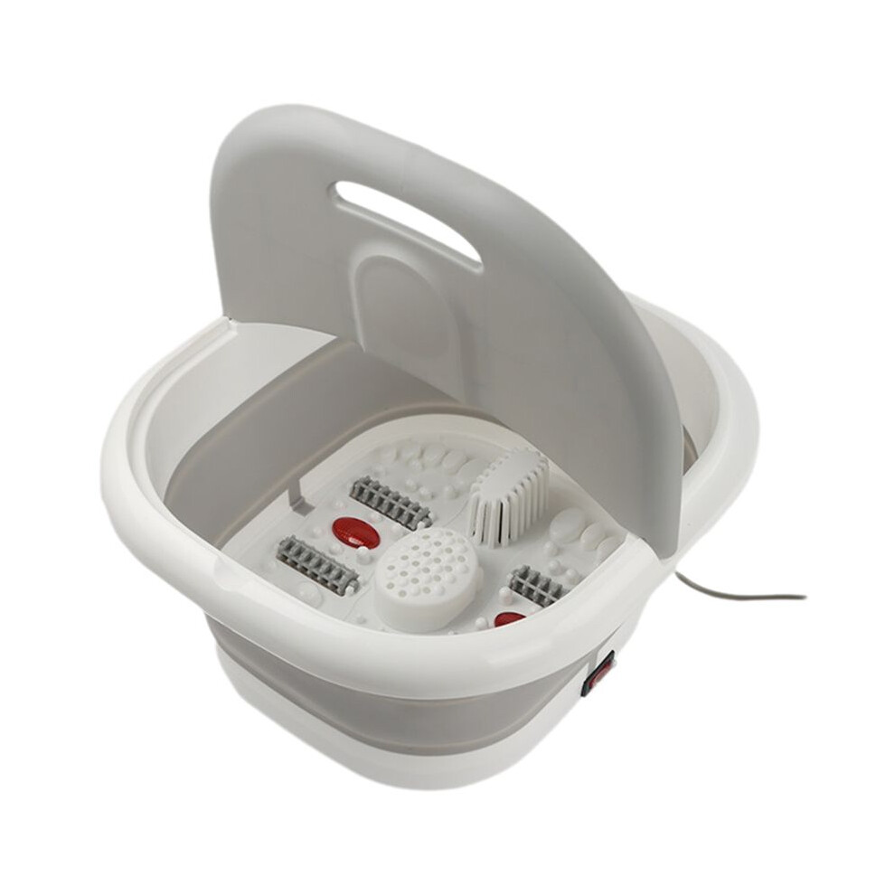 Foot Spa Portable Household Foot Bath Electric Massage Household Folding Footbath Foot Bath and Foot Therapy EU Plug B