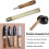 Knapping Tools Kit Obsidian Crafting Tool, Crystal Stone Age Toolkit, Napping Tools for Both Pros and Beginners 3